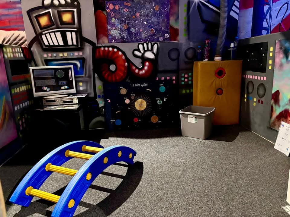 Cwmdu nursery outdoor play