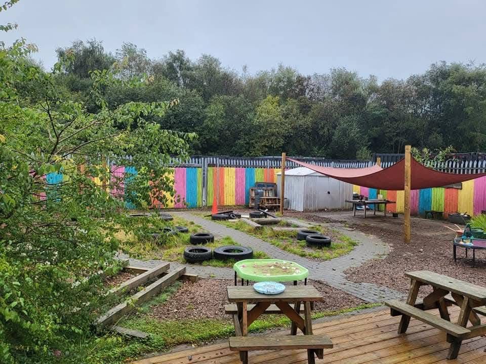 Outdoor time at Cwmdu